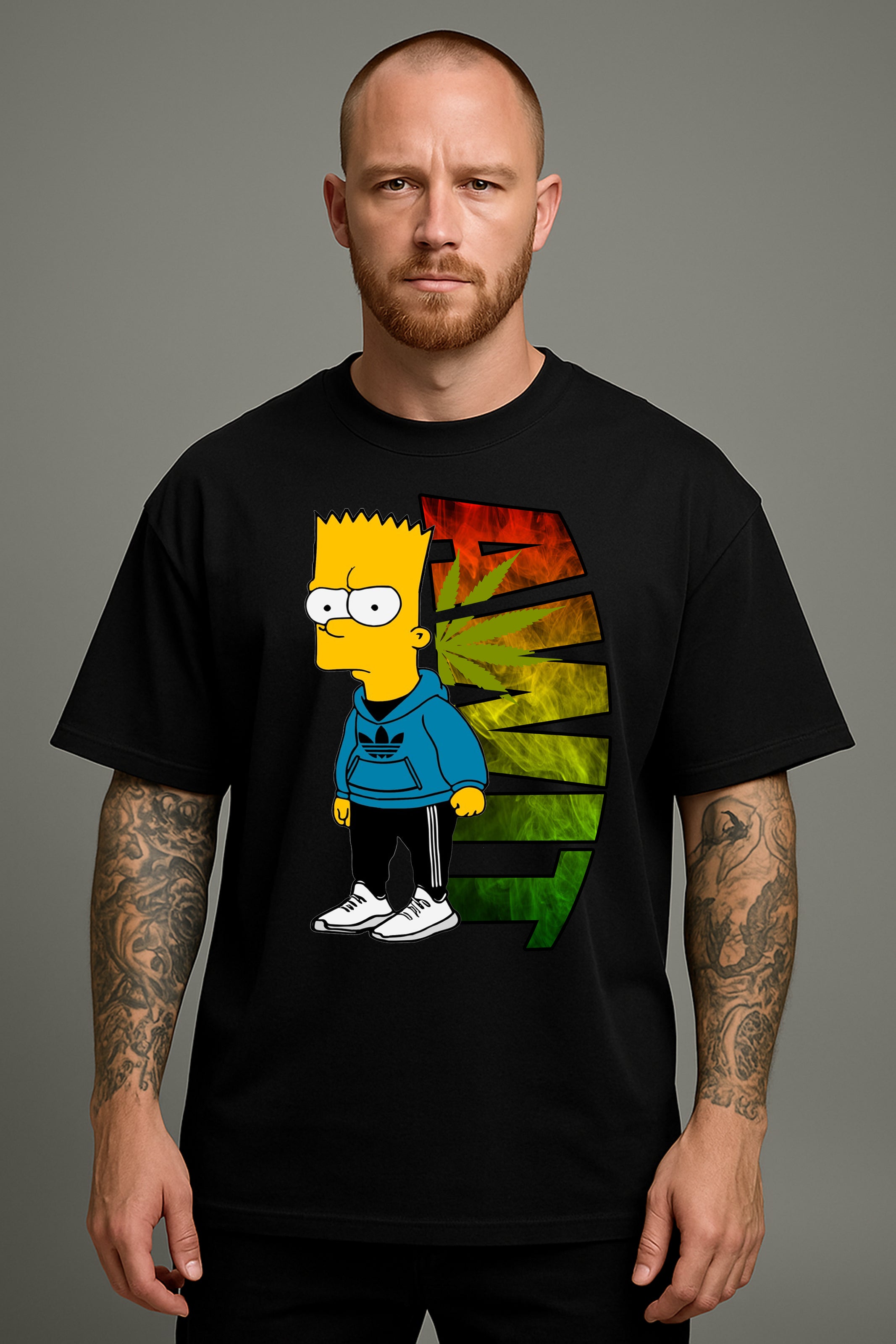 Bart Streetwear Rasta Vibes Tee